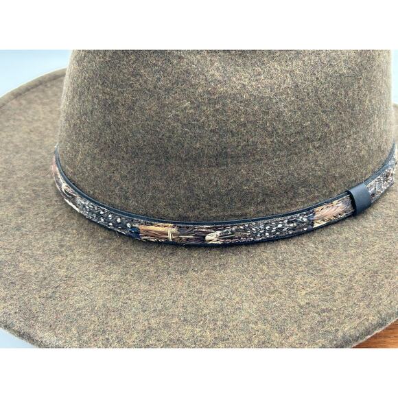 Stetson Hat Cowboy Fitted Mens X-Large Brown Wool Crushable Water Repellent USA - Picture 2 of 16